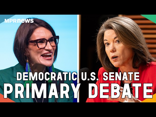 Democratic U.S. Senate primary debate — U.S. Rep. Angie Craig and Lt. Gov. Peggy Flanagan