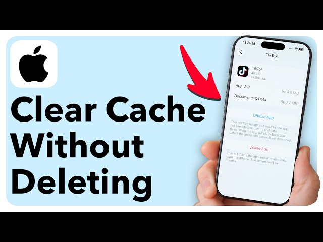 How To Clear App Cache On iPhone (Without Deleting)