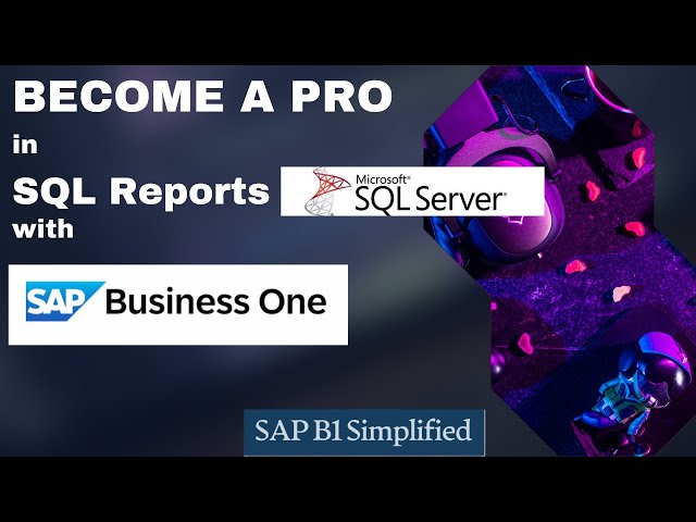 Hands-On SQL Query for SAP Business One Item Master | SAP B1 Simplified Training