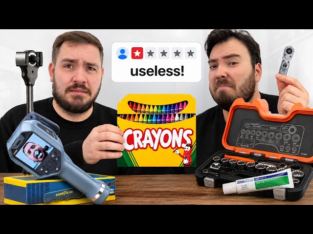 We Bought The Internet's Weirdest Tools (Again)