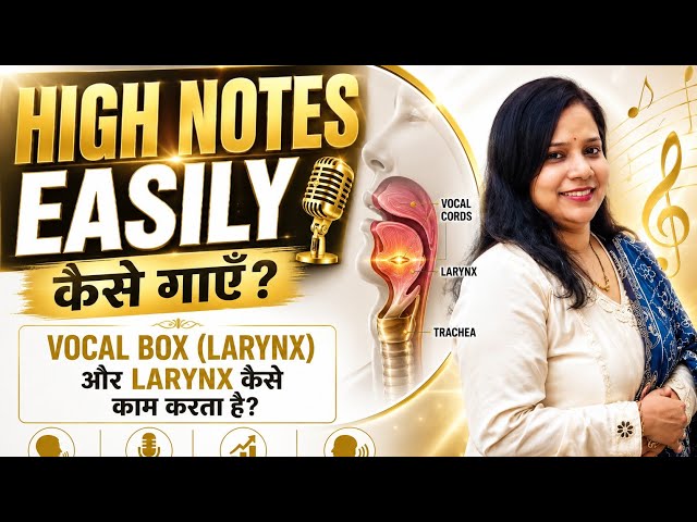 Ep-2 | How to Sing High Notes Easily? 🎤 How the Vocal Box & Larynx Work | Voice Science
