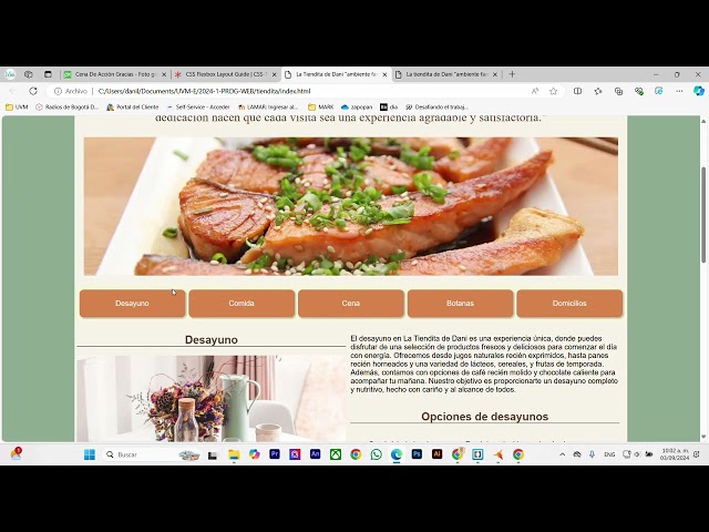 PRACTICA PAGINA WEB, HTML Y BRACKETS.IO
