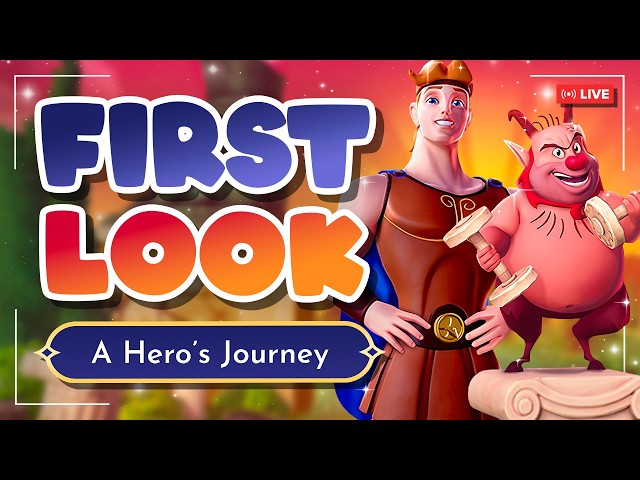 🎥 A Hero's Journey FIRST LOOK! Hercules, Phil, Star Path & Premium Shop | Disney Dreamlight Valley