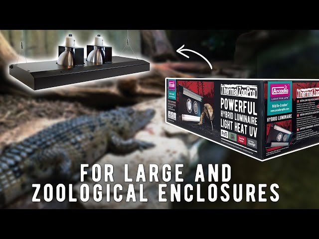 ThermalZooPro, HEAT, LIGHT, UV, LED Hybrid Kit. Arcadia Reptile.