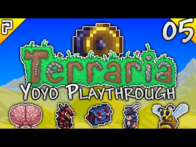 Brains, Queens & The ANNOYING hunt for the Terraria CODE 1 YOYO!
