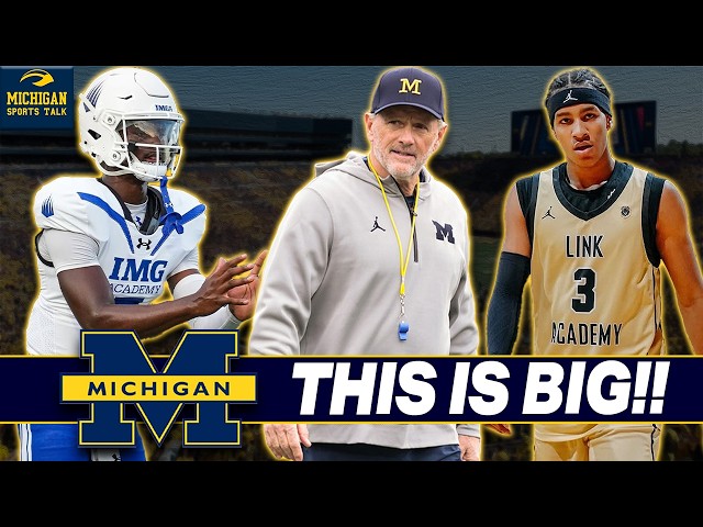 Michigan Just Got GOOD and BAD News... + BIG 5-Star News!!