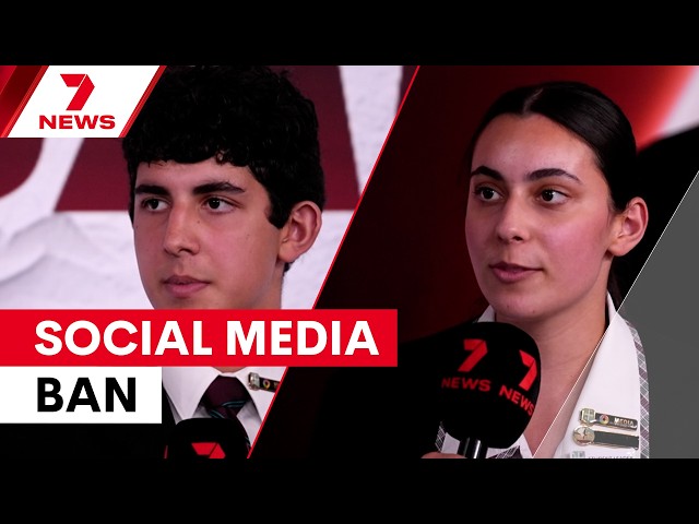Voices of Gen Z: Kids react to Australia's social media ban | 7NEWS