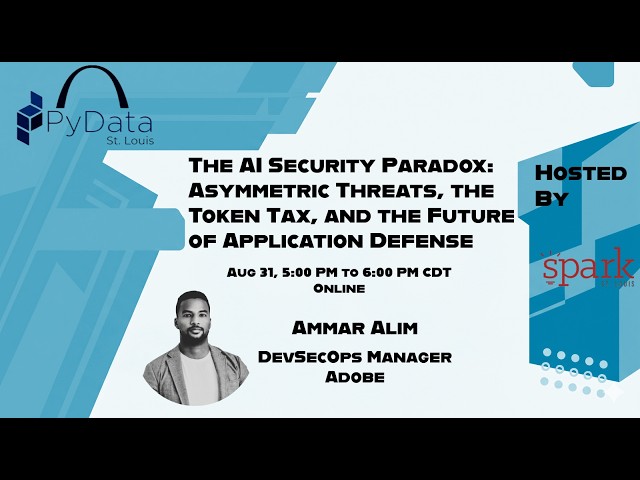The AI Security Paradox: Asymmetric Threats and the Future of Defense - Ammar Alim