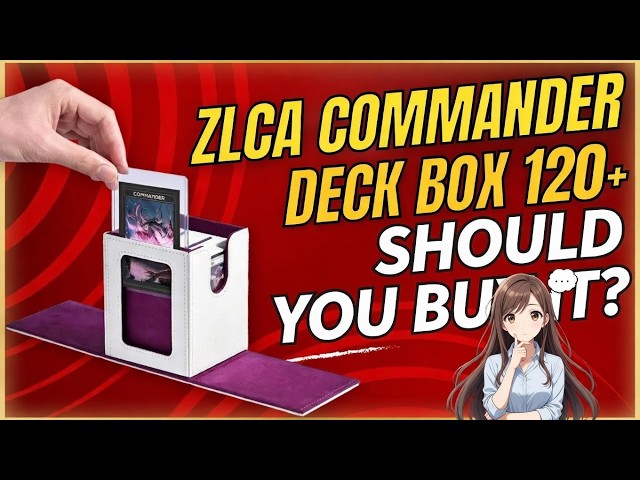 ZLCA Commander 120+ Card Deck Box - TCG View Review