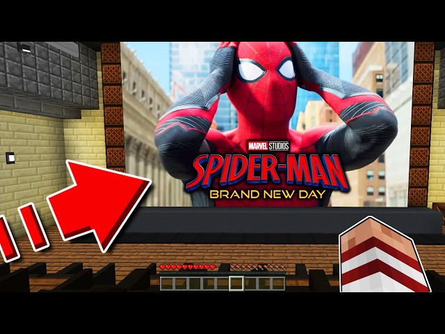 NO VEAS LA PELÍCULA DE SPIDERMAN BRAND NEW DAY EN MINECRAFT