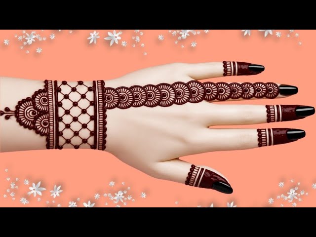 Very Easy Beautiful Mehndi Designs | Mehndi Designs For Hands | Eid Special Mehndi Design| Mehandi 