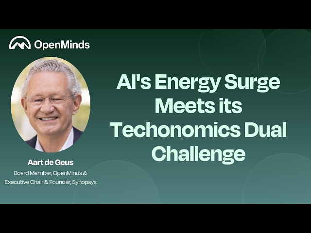 AI's Energy Surge Meets its Techonomics Dual Challenge | Aart de Geus