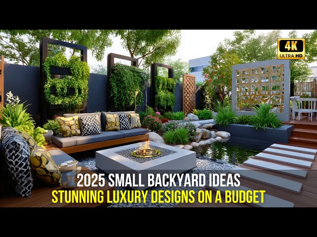 2025 Small Backyard Ideas: Stunning Luxury Designs On a Budget