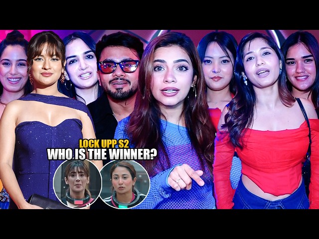 Celebrities Reaction 'Who Is The Winner Of Lock Upp Season 2' | Shivangi Joshi vs Shreya Kalra