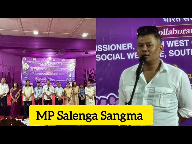 Purple Fair Program ong•atanio MP Selenga Sangma mongsonggipa sokgipa ong•a
