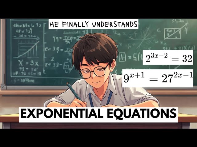 How to Solve Any Exponential Equation | Complete Guide
