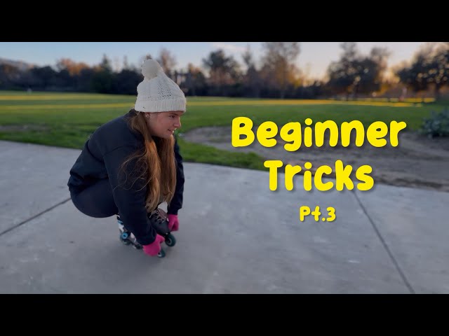 7 Beginner Inline Skate Tricks | Part 3