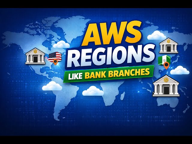 AWS Regions Explained Simply Using Bank Branches | Cloud Computing for Beginners