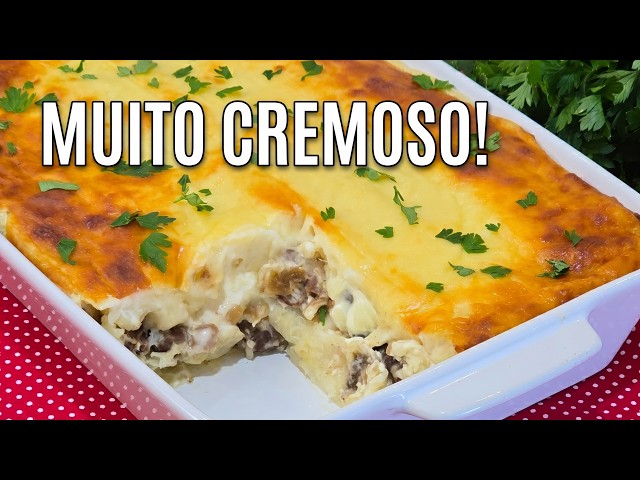 El Mejor Puré de Yuca con Carne Gratinado de tu Vida! Fácil y Muy Cremoso