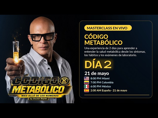 Masterclass Código Metabólico - Día 2
