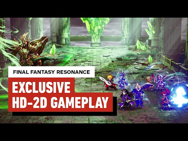 Final Fantasy Resonance: 16 Minutes of Exclusive HD-2D Gameplay