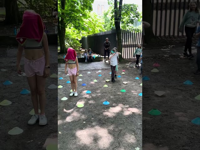 BLIND MINE FIELD - TEAMBUILDING GAME FOR KIDS