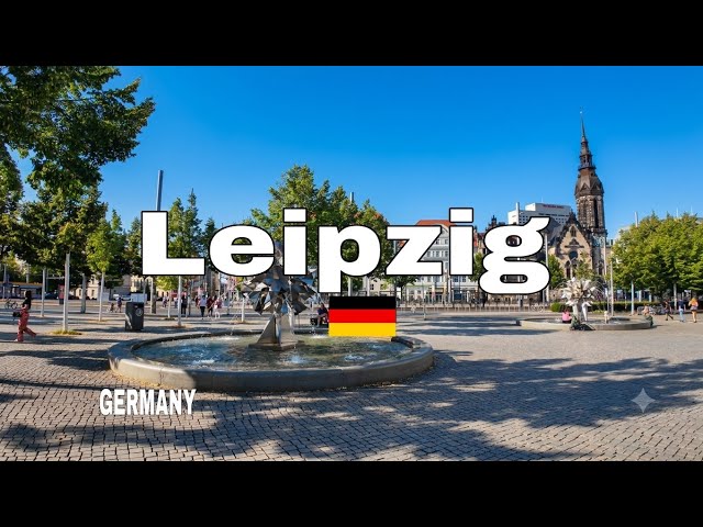 Leipzig Germany 🇩🇪 Walking Tour | Exploring the Vibrant City Centre | 4K 60fps