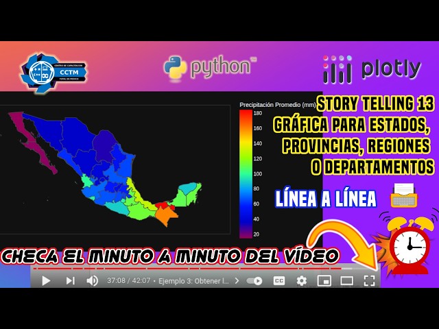 🗺️🇲🇽 Mapas por Estados en Python (Plotly + GeoJSON):  Estados, Provincias, Regiones o Departamentos