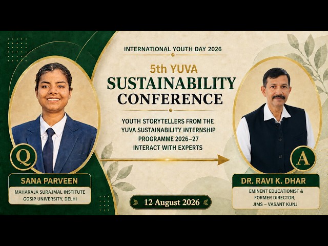 Mainstreaming Sustainability in Education | 5th Yuva Sustainability Conference 2026