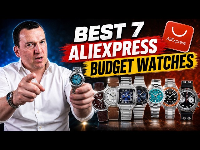 I Bought 7 AliExpress Watches - They Destroy Swiss Entry Level Watches