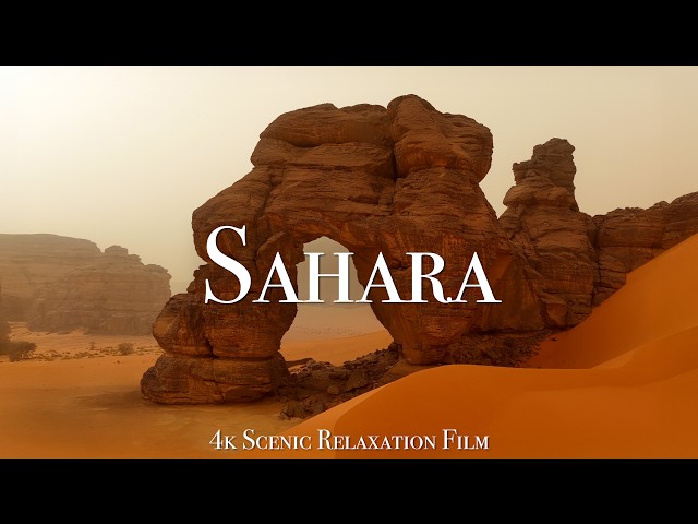 Sahara Desert 4K - Scenic Relaxation Film With Calming Music