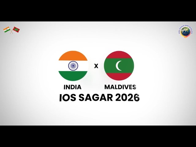 India – Maldives Partnership || IOS SAGAR