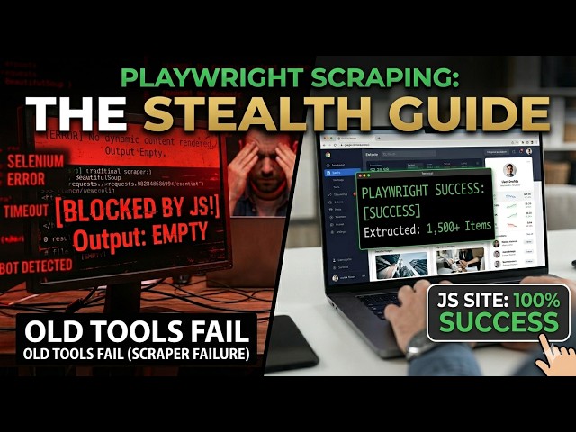 Playwright Scraping: The ONLY Tool You Need in 2026 (Better than Selenium?)