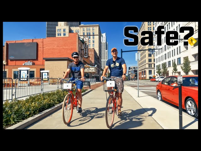 Downtown Cycling Infrastructure?! A Ride w/ Akron's Planning Director