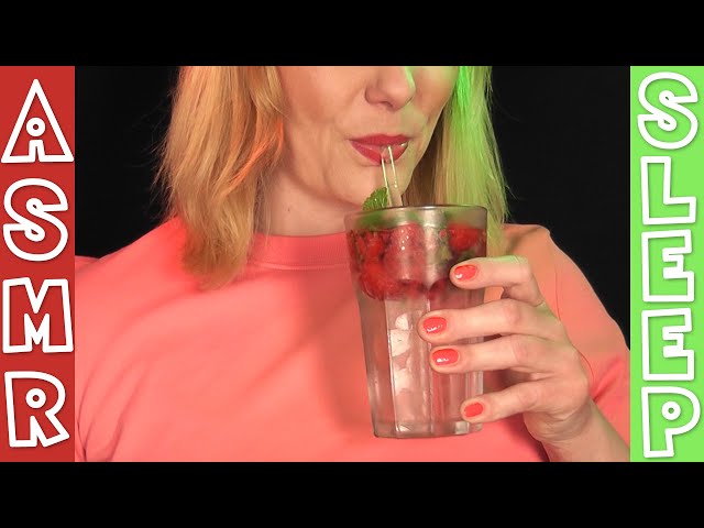 ASMR Drinking sounds 🍹 - Super relaxing & refreshing