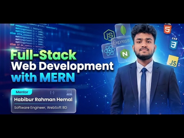 Enroll Today || Full-stack Web Development with MERN || Bangla Course