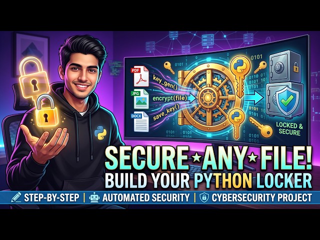 Secure Your Files! Build a Custom Encryption Tool in Python 🔒