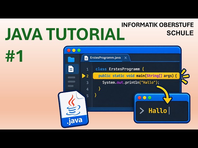 Java for Beginners #1: Write & Understand Your First Program | High School Computer Science