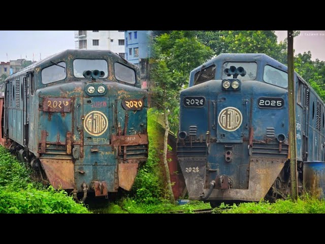 Bangladesh Railway 2000 Class Locomotive, EMD B12 Compilation
