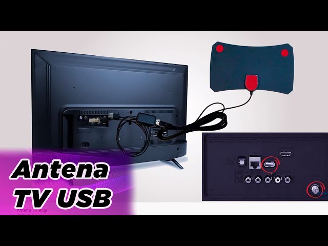 Antena para TV USB ✅ Económica y sencilla para poder ver la televisión▶️ Resultados garantizados  💯%