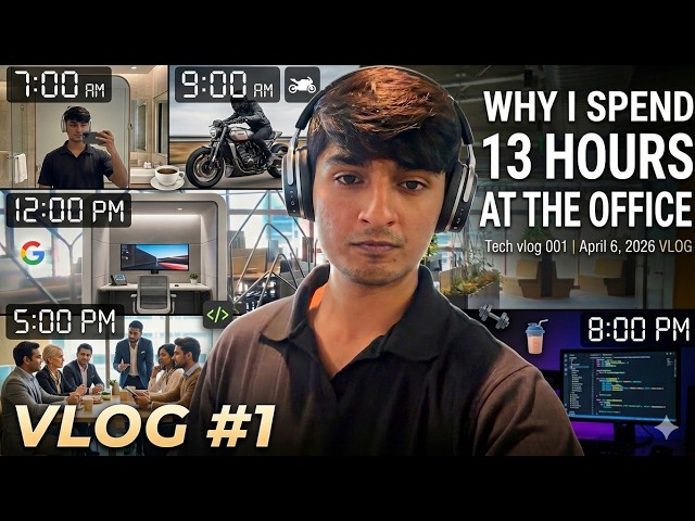 Why I Spend 13 Hours at the Office | Tech Vlog 001