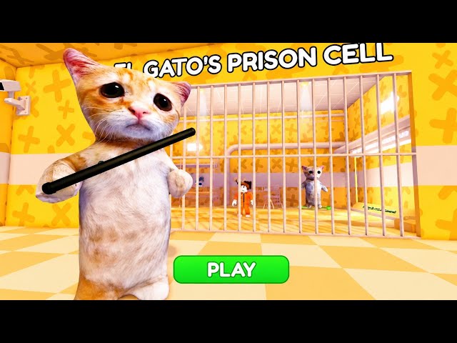 EL GATOS PRISON RUN! (OBBY)#roblox #gaming 