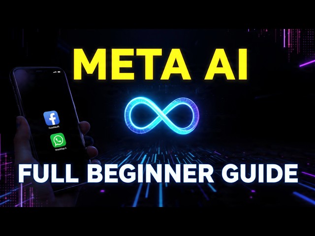 Meta AI Full Tutorial 2026 | Beginner to Advanced Guide (Facebook, Instagram & WhatsApp AI)