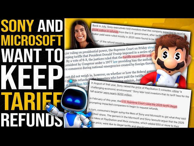 Sony and Microsoft Want to Keep Tariff Refunds - Inside Games Daily
