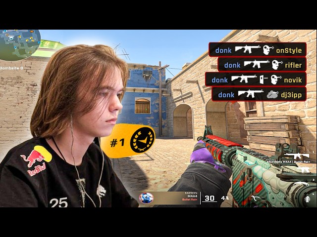 Donk Is Locked In For The Major | #1 FACEIT