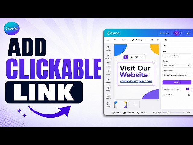 How To Add Clickable Link In Canva PPT (Quick & Easy)