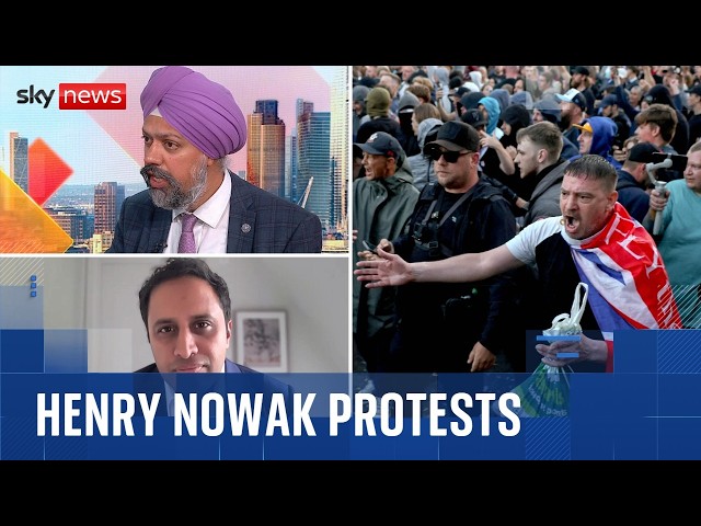 Violent clashes break out in Southampton after Henry Nowak murder