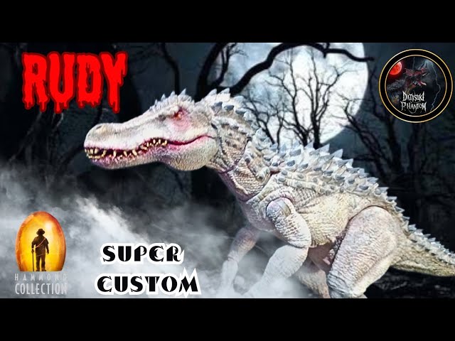 Super Custom (RUDY) Jurassic World Hammond Collection style 🖤👻🤟🏻