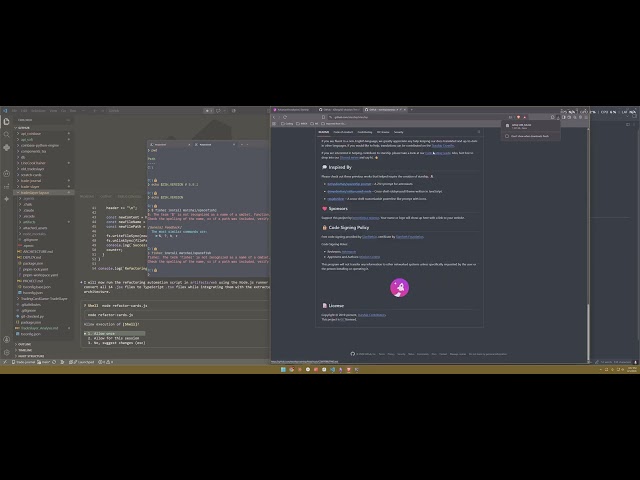 Tradeslayer audit in Antigravity IDE, testing multiple agent systems.