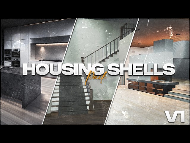 [FIVEM MLO] Housing Shell Pack V1 [8 Shells]